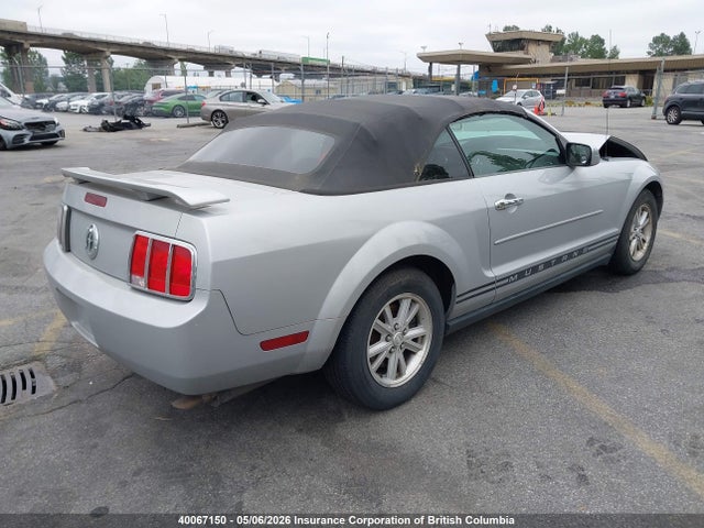 40067150 :رقم المزاد ، 1ZVFT84N275278916 vin ، 2007 Ford Mustang مزاد بيع