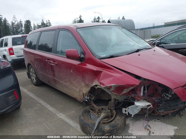 Продажа на аукционе авто 2009 Kia Sedona Ex/lx, vin: KNDMB233896305740, номер лота: 40063840