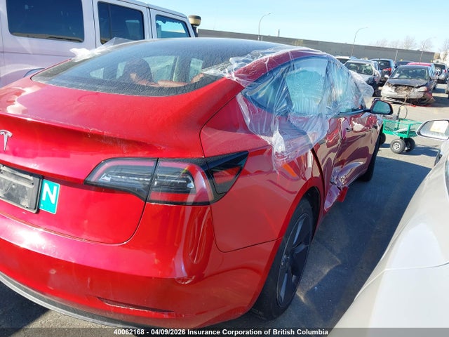 40062168 :رقم المزاد ، 5YJ3E1EA1PF573345 vin ، 2023 Tesla Model 3 مزاد بيع