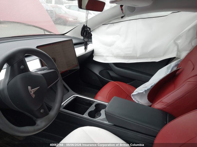 40062168 :رقم المزاد ، 5YJ3E1EA1PF573345 vin ، 2023 Tesla Model 3 مزاد بيع