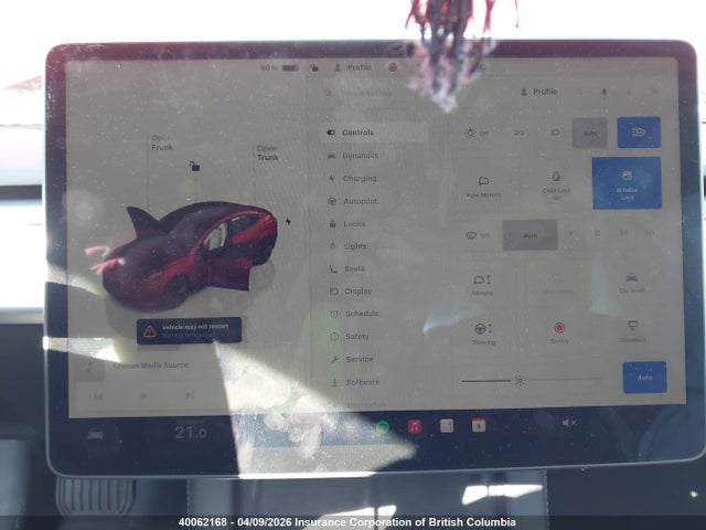 40062168 :رقم المزاد ، 5YJ3E1EA1PF573345 vin ، 2023 Tesla Model 3 مزاد بيع