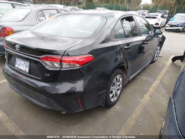 40057078 :رقم المزاد ، 5YFBPMBE0MP250693 vin ، 2021 Toyota Corolla Le مزاد بيع