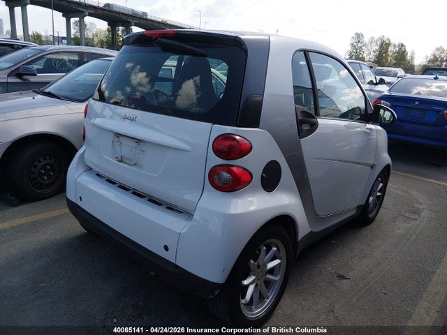 Aukcja sprzedaży 2008 Smart Fortwo Pure/passion, vin: WMEEJ31X68K130771, numer aukcji: 40065141