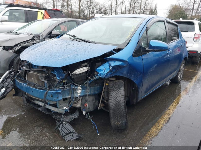 40058083 :رقم المزاد ، VNKKTUD31FA033885 vin ، 2015 Toyota Yaris مزاد بيع