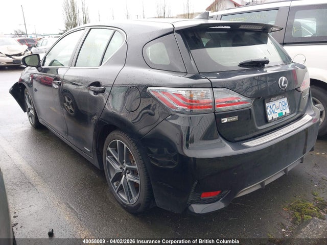 Продажа на аукционе авто 2015 Lexus Ct 200, vin: JTHKD5BH7F2217540, номер лота: 40058009