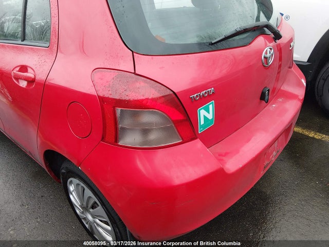 2008 Toyota Yaris მანქანა იყიდება აუქციონზე, vin: JTDKT923085217686, აუქციონის ნომერი: 40058095