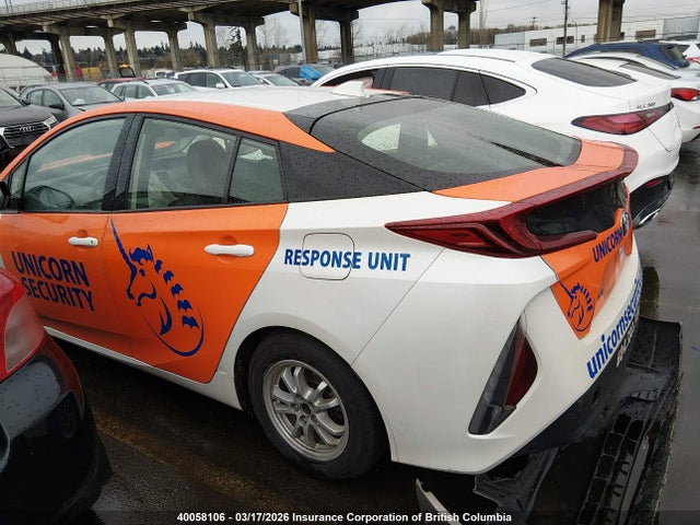 40058106 :رقم المزاد ، JTDKARFP4L3133510 vin ، 2020 Toyota Prius Prime Le/xle/limited مزاد بيع