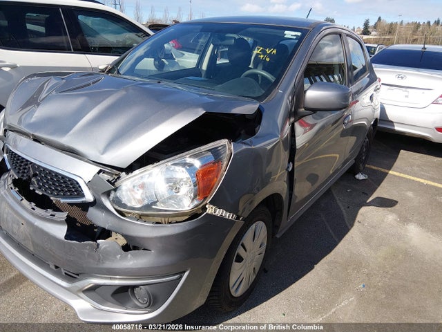 40058716 :رقم المزاد ، ML32A3HJ2JH008157 vin ، 2018 Mitsubishi Mirage Es مزاد بيع