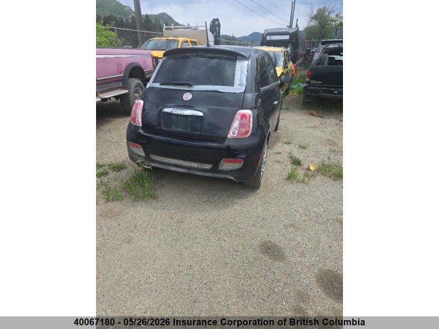 40067180 :رقم المزاد ، 3C3CFFBR3CT378920 vin ، 2012 Fiat 500 مزاد بيع