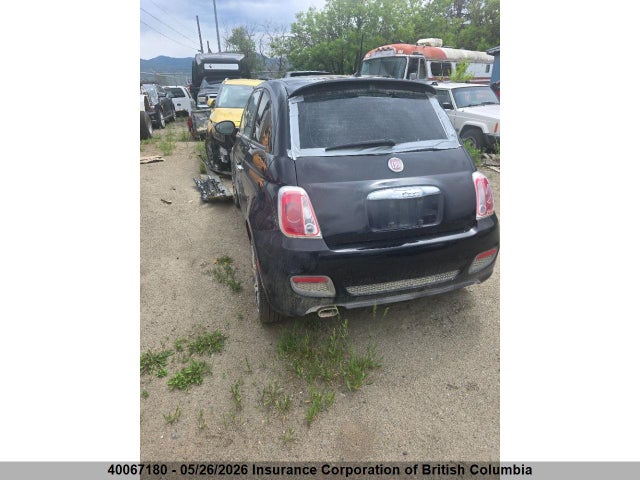 40067180 :رقم المزاد ، 3C3CFFBR3CT378920 vin ، 2012 Fiat 500 مزاد بيع