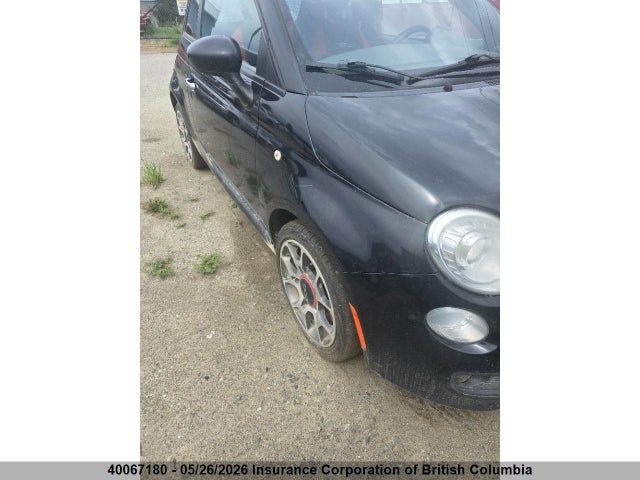 40067180 :رقم المزاد ، 3C3CFFBR3CT378920 vin ، 2012 Fiat 500 مزاد بيع