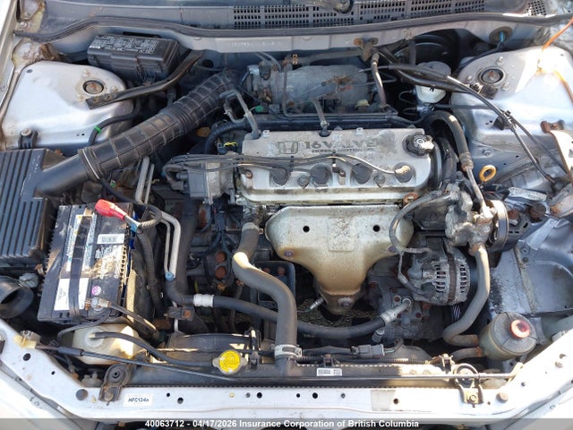 40063712 :رقم المزاد ، 1HGCF8641XA804818 vin ، 1999 Honda Accord Dx مزاد بيع