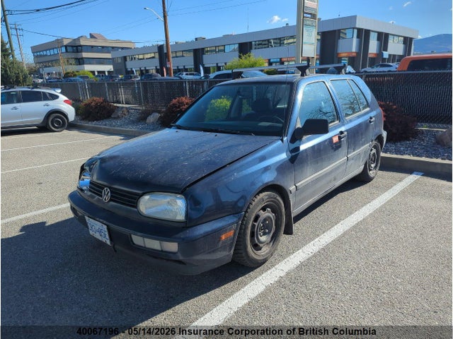 Продажа на аукционе авто 1997 Volkswagen Golf, vin: 3VWFL81H7VM135384, номер лота: 40067196