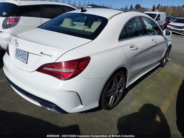 Продаж на аукціоні авто 2019 Mercedes-benz Cla 250 4matic, vin: WDDSJ4GB9KN735396, номер лоту: 40059349
