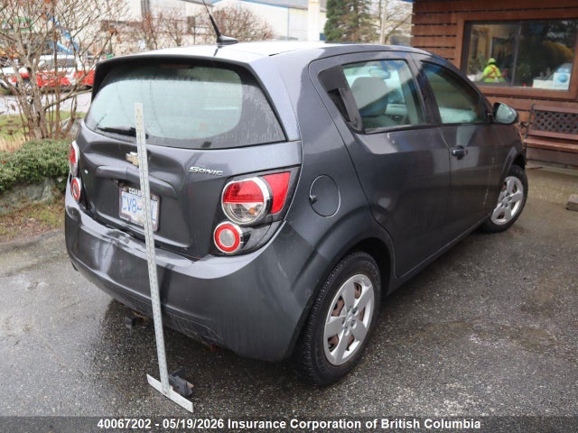 Продаж на аукціоні авто 2013 Chevrolet Sonic, vin: 1G1JB6EH6D4229046, номер лоту: 40067202