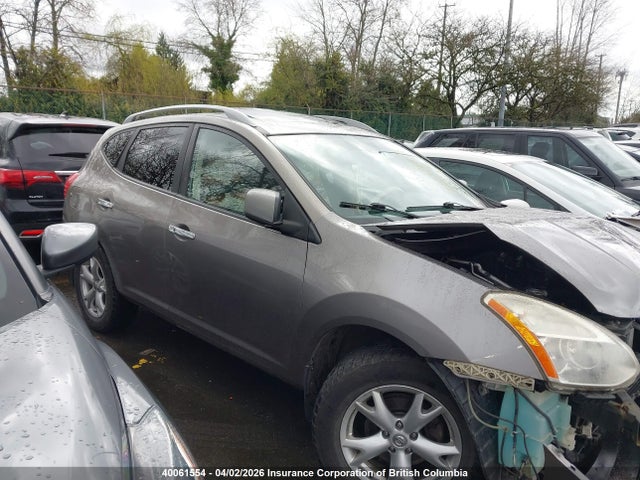 2010 Nissan Rogue S/sl/krom მანქანა იყიდება აუქციონზე, vin: JN8AS5MV8AW122853, აუქციონის ნომერი: 40061554