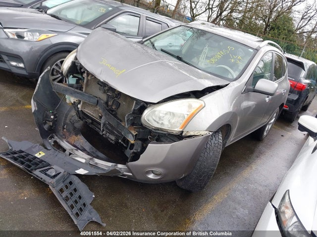 2010 Nissan Rogue S/sl/krom მანქანა იყიდება აუქციონზე, vin: JN8AS5MV8AW122853, აუქციონის ნომერი: 40061554
