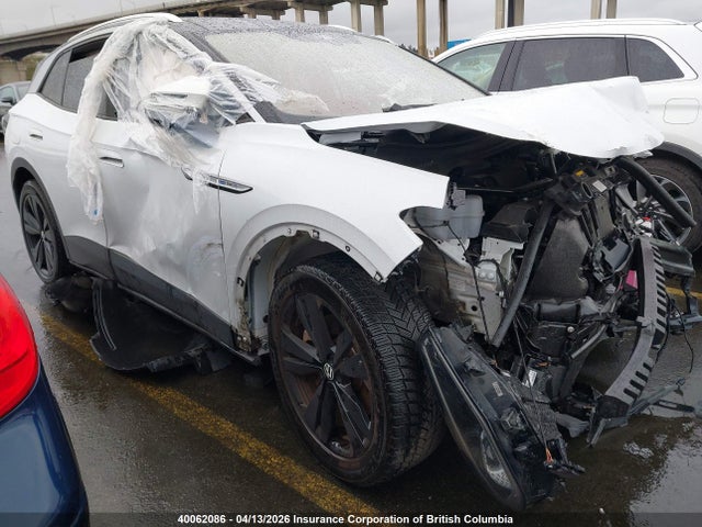 2021 Volkswagen Id.4 Pro S მანქანა იყიდება აუქციონზე, vin: WVGUNPE28MP060106, აუქციონის ნომერი: 40062086