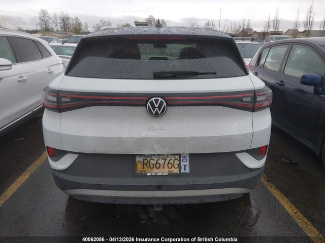 2021 Volkswagen Id.4 Pro S მანქანა იყიდება აუქციონზე, vin: WVGUNPE28MP060106, აუქციონის ნომერი: 40062086