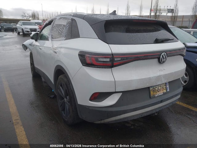 2021 Volkswagen Id.4 Pro S მანქანა იყიდება აუქციონზე, vin: WVGUNPE28MP060106, აუქციონის ნომერი: 40062086