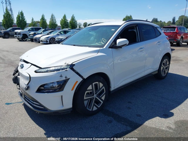 KM8K23AGXNU154033 Hyundai Kona Sel