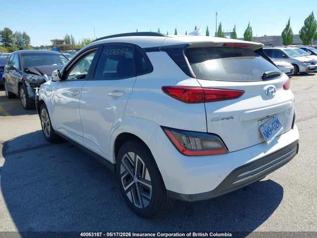 KM8K23AGXNU154033 Hyundai Kona Sel