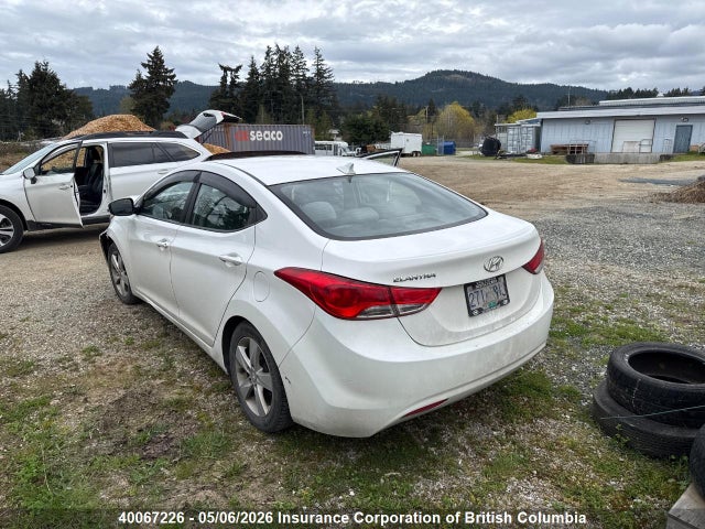 Продаж на аукціоні авто 2012 Hyundai Elantra Gls/limited, vin: 5NPDH4AE5CH116071, номер лоту: 40067226