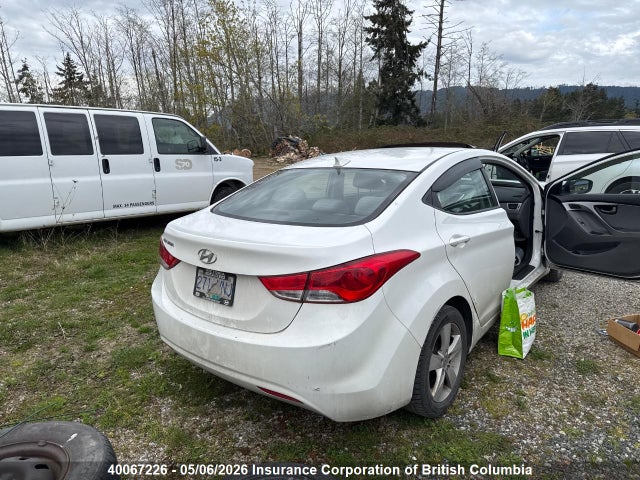 Продаж на аукціоні авто 2012 Hyundai Elantra Gls/limited, vin: 5NPDH4AE5CH116071, номер лоту: 40067226