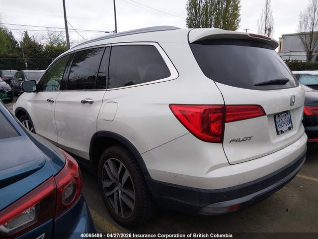 5FNYF6H9XGB510536 Honda Pilot Touring