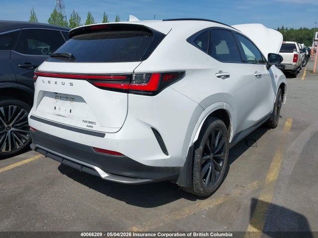 JTJKGCEZ8N5002549 Lexus NX 350