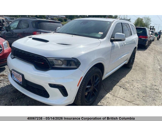 2022 Dodge Durango Gt მანქანა იყიდება აუქციონზე, vin: 1C4RDJDG3NC108059, აუქციონის ნომერი: 40067238