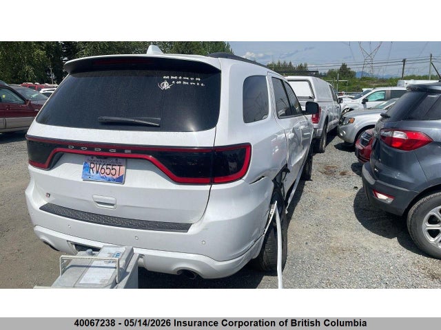 2022 Dodge Durango Gt მანქანა იყიდება აუქციონზე, vin: 1C4RDJDG3NC108059, აუქციონის ნომერი: 40067238