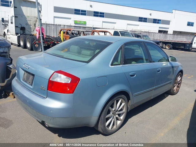 Продаж на аукціоні авто 2002 Audi A4, vin: WAULT58E22A276286, номер лоту: 40067240