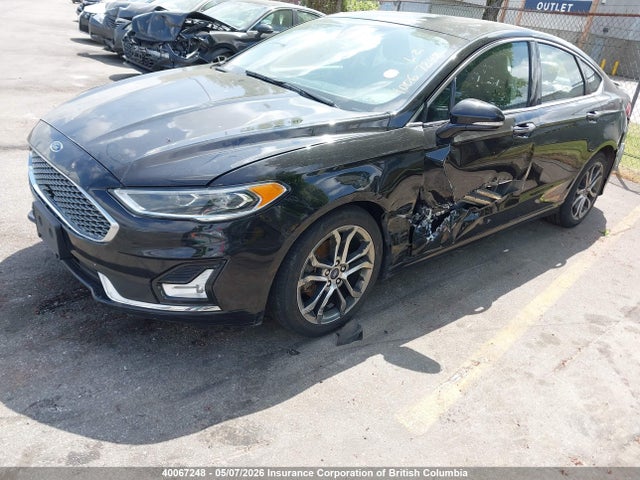 Продаж на аукціоні авто 2019 Ford Fusion Titanium, vin: 3FA6P0RU0KR191102, номер лоту: 40067248