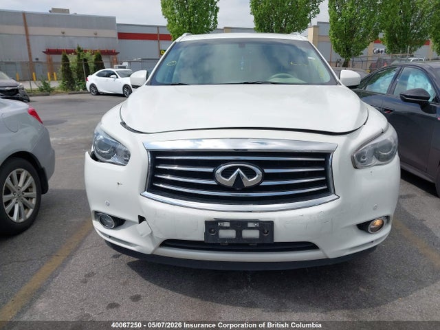 2013 Infiniti Jx35 მანქანა იყიდება აუქციონზე, vin: 5N1AL0MMXDC311363, აუქციონის ნომერი: 40067250