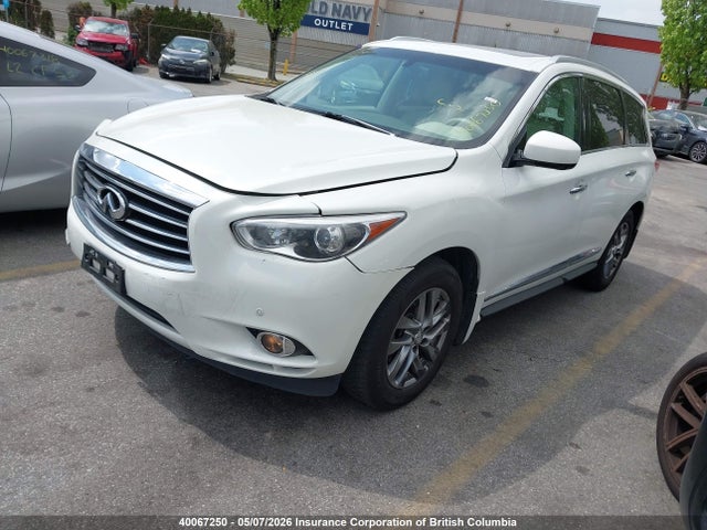 2013 Infiniti Jx35 მანქანა იყიდება აუქციონზე, vin: 5N1AL0MMXDC311363, აუქციონის ნომერი: 40067250