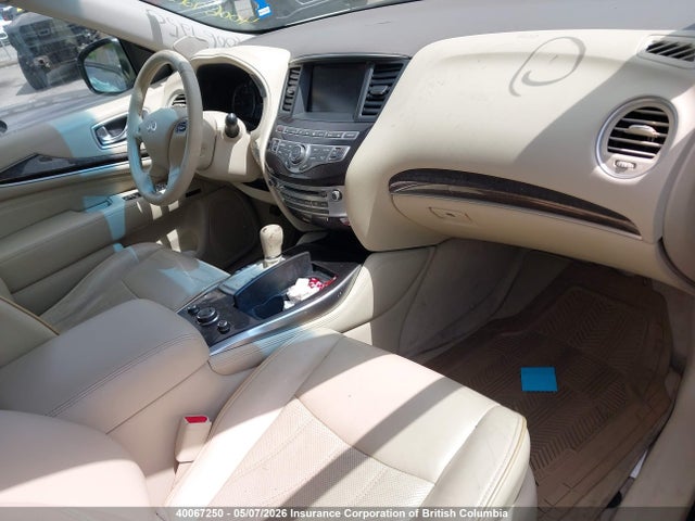 2013 Infiniti Jx35 მანქანა იყიდება აუქციონზე, vin: 5N1AL0MMXDC311363, აუქციონის ნომერი: 40067250