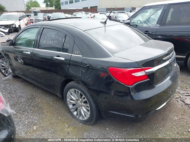 Продажа на аукционе авто 2012 Chrysler 200 Limited, vin: 1C3CCBCG7CN266569, номер лота: 40021976