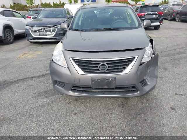 2012 Nissan Versa მანქანა იყიდება აუქციონზე, vin: 3N1CN7AP5CL859369, აუქციონის ნომერი: 40067267