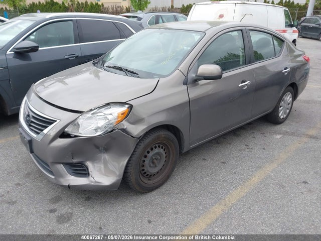 2012 Nissan Versa მანქანა იყიდება აუქციონზე, vin: 3N1CN7AP5CL859369, აუქციონის ნომერი: 40067267