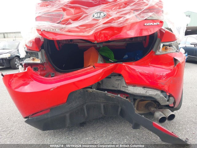 Aukcja sprzedaży 2012 Kia Forte Sx, vin: KNAFW6A36C5608100, numer aukcji: 40054214