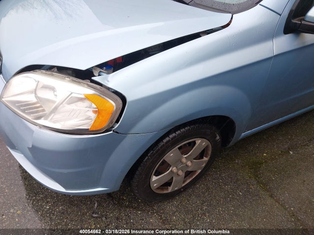Aukcja sprzedaży 2011 Chevrolet Aveo Ls, vin: 3G1TB5DG7BL153016, numer aukcji: 40054662