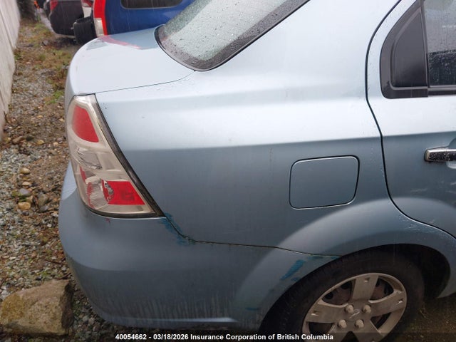 Aukcja sprzedaży 2011 Chevrolet Aveo Ls, vin: 3G1TB5DG7BL153016, numer aukcji: 40054662