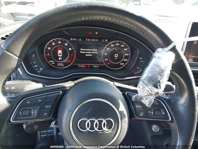 Aukcja sprzedaży 2019 Audi A5 Premium Plus, vin: WAUBNCF53KA028092, numer aukcji: 40055068