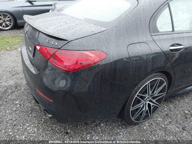 Продаж на аукціоні авто 2025 Mercedes-benz C 43 Amg, vin: W1KAF8HB7SR292158, номер лоту: 40058062