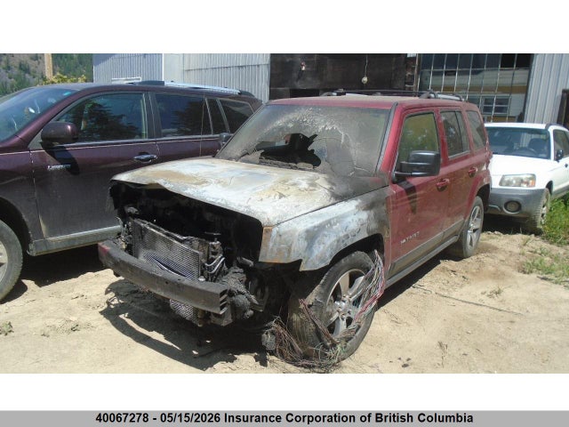 40067278 :رقم المزاد ، 1C4NJRABXHD195357 vin ، 2017 Jeep Patriot مزاد بيع