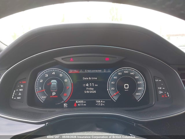 40067287 :رقم المزاد ، WA1FVAF15KD034491 vin ، 2019 Audi Q8 مزاد بيع