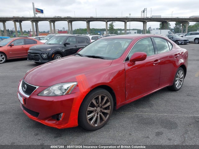 40067288 :رقم المزاد ، JTHCK262482021668 vin ، 2008 Lexus Is 250 مزاد بيع