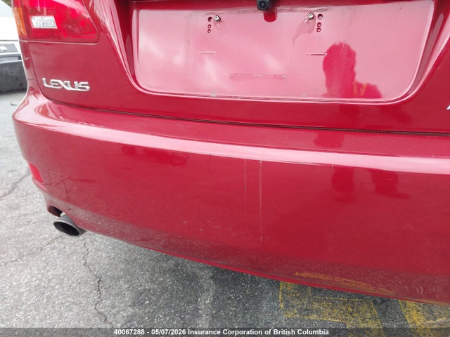 40067288 :رقم المزاد ، JTHCK262482021668 vin ، 2008 Lexus Is 250 مزاد بيع