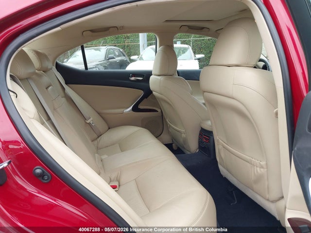 40067288 :رقم المزاد ، JTHCK262482021668 vin ، 2008 Lexus Is 250 مزاد بيع